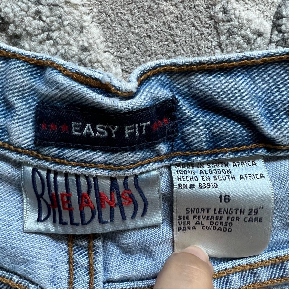 Bill Blass Vintage 90s Easy Fit Mom Jeans Size 16 - Picture 10 of 11